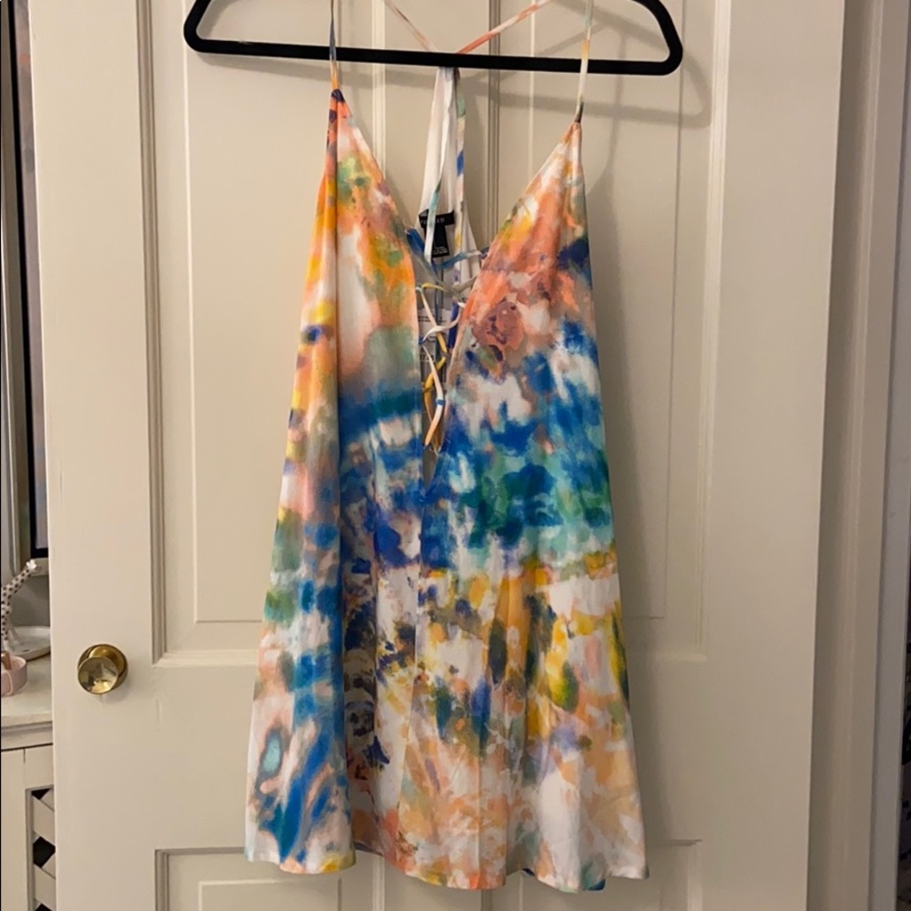 Tie Dye Shift Dress